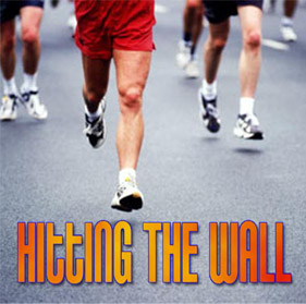 hitting the wall